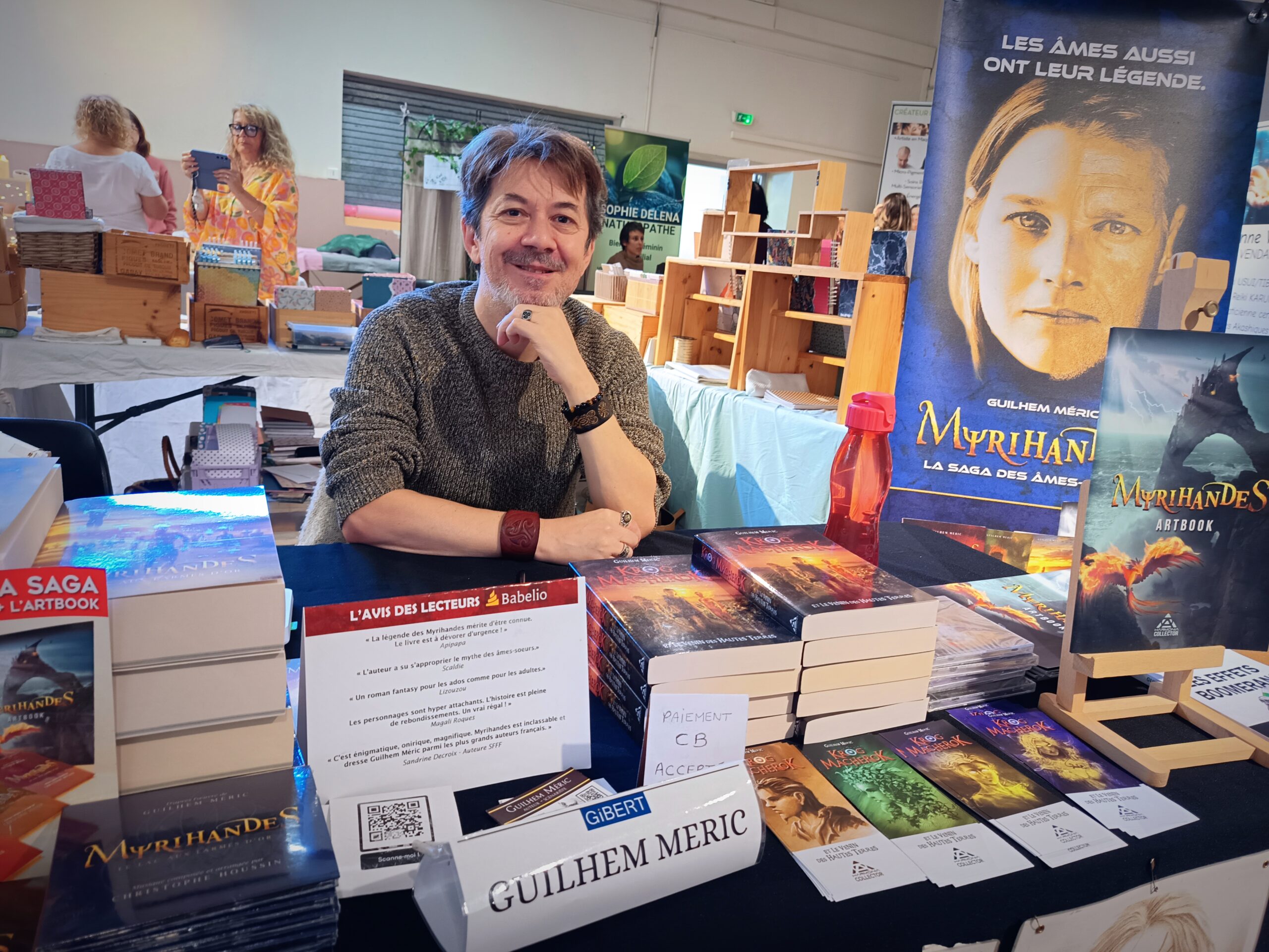 Rencontre avec l&rsquo;auteur Guilhem Méric à Sète